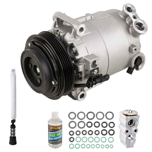 For Chevy Malibu 2016 2017 2018 AC Compressor w/ A/C Repair Kit - BuyAutoParts