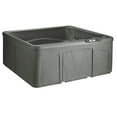 thumbnail image 2 of Lifesmart LS350DX 5-Person Outdoor Patio Hot Tub Spa W/ 28 Jets & Cover, Taupe, 2 of 6