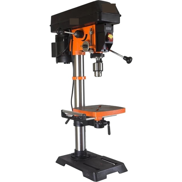 5-Amp 12-Inch Variable Speed Cast Iron Benchtop Drill Press With Work Light ,Easy to Operate