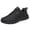 Black, variant on Men's Athlet𝗂c Shoes Comfortable Soft Cuahion Sneakers Breathable Lightweight Fashion Workout Shoes Non S𝗅ip Indoor Outdoor Sports Shoes 𝖫a𝖼e Up Casual Work Walking Shoes for Men
