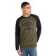 thumbnail image 3 of Umbro - Jersey Core Raglan para Hombre (Noche del Bosque, Negro), 3 of 3
