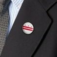 thumbnail image 3 of Washington D.C. The District of Columbia Flag Metal 1.1" Tie Tack Hat Lapel Pin Pinback, 3 of 5