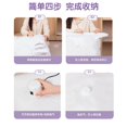 thumbnail image 4 of YIXIGGC Vacuum Storage Bags 5pack Small Space Saver Sealer Bags Airtight Compression Bags Clothes Pillows Comforters Blankets Bedding,With Hand Pump cyan DYF329-3376, 4 of 4