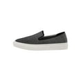 thumbnail image 3 of STEVEN Womens Black Patterned Cushioned Kraft Round Toe Platform Slip On Sneakers Shoes 7.5 M, 3 of 4