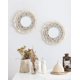 thumbnail image 2 of Espejo de pared colgante con borde de macramé Juego de 2 pequeños espejos antiguos bohemios redondos decorativos para sala de estar plana Dormitorio Guardería de bebé Hermosa idea de regalo, 2 of 4