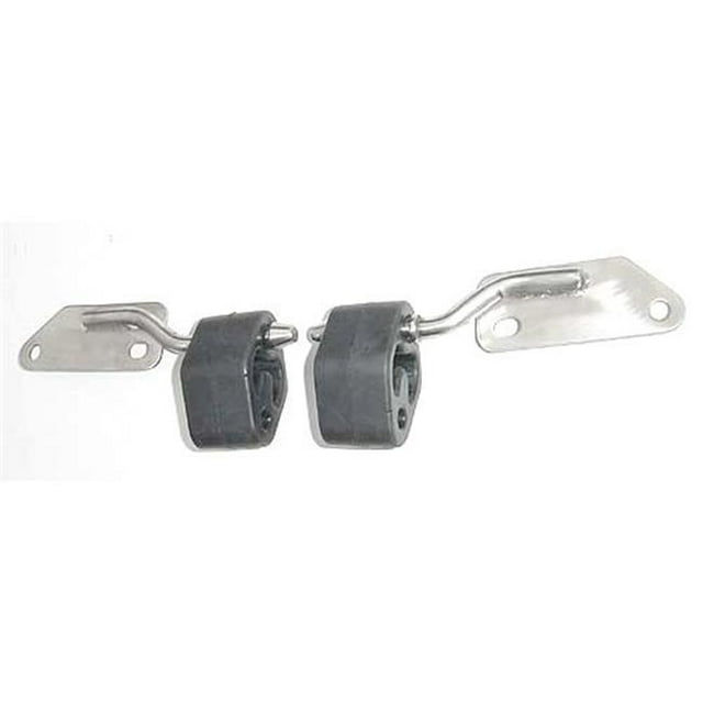 Pypes Performance Exhaust PYPMHV6 Stainless Steel Mustang Muffler Hangers - Set of 2