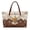 Dove Cross Sunflower, variant on ZUXONGSY Fox Pansy Bee Print Tote Bag for Women Large Capacity Top Handle Bag Waterproof Satchel Handbags with Zipper for Shopping Work