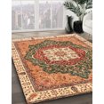 thumbnail image 2 of Ahgly Company Indoor Rectangle Abstract Sandy Brown Abstract Area Rugs, 2' x 4', 2 of 6