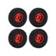 thumbnail image 5 of Neumáticos para coche RC, 4 piezas de 55 mm, neumáticos de aleación de aluminio para coche RC axial SC, piezas de actualización para coche RC de calidad superior, 5 of 14