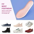 thumbnail image 6 of LTOHOE Memory Foam Insoles for Women, Replacement Shoe Inserts for Running Shoes, Hiking Shoes, Sneaker, Cushion Shoe Insoles Shock Absorbing for Foot Pain Relief, Comfort Inner Soles 8mm Pink US 5.5, 6 of 7