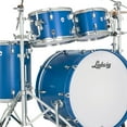 thumbnail image 4 of Ludwig NeuSonic 4-Piece Mod 2 Shell Pack With 22" Bass Drum Satin Royal Blue, 4 of 5
