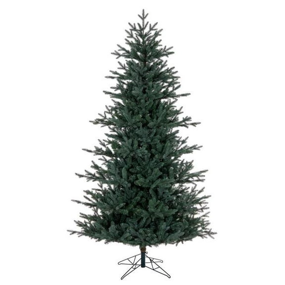Vickerman  9 ft. x 59 in. Colorado Blue & Green Fir Artificial Un-Lit Christmas Tree with 3438 Realistic Blend of PE & PVC Tips