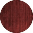 thumbnail image 1 of Ahgly Company Indoor Round Abstract Red Contemporary Area Rugs, 7' Round, 1 of 4