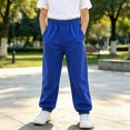 thumbnail image 2 of felwors Girls Joggers, Comfy French Terry Sweatpants for Girls, Kids Joggers Girls, Lounge Sweat Pants, 2 of 5