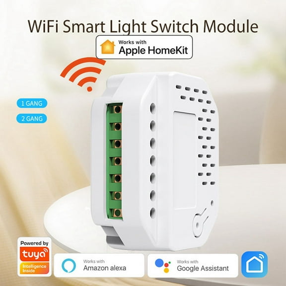 WiFi Smart 1/2 Way Light LED Dimmer Switch Module Smart Life/Tuya APP