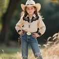 thumbnail image 3 of WHIPPY Kids Western Belt for Boys Girls for Jeans Dresses Embossed Genuine Leather Cowboy Cowgirl Belt Gift, 3 of 8