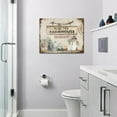 thumbnail image 2 of Farmhouse Wall Art Rustic Country Farm Canvas Painting Print Bless This Farmhouse Pictures Wall Decor Framed Artwork Home Decoration for Living Room Kitchen Bathroom 12"x16", 2 of 6
