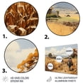 thumbnail image 3 of Designart "Abundance Harvest African Painting IV" African Metal Wall Decor, 3 of 5