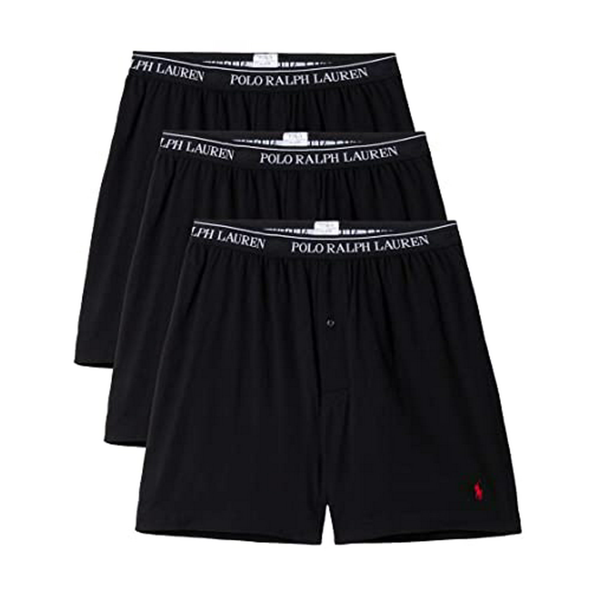 Black polo boxer briefs clearance