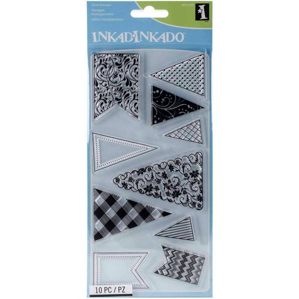 Inkadinkado Clear Stamps, 4" x 8" Sheet