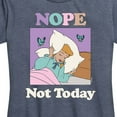 thumbnail image 3 of Disney Princess - Nope Not Today - Women's Short Sleeve Graphic T-Shirt, 3 of 5