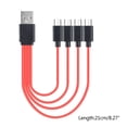 thumbnail image 5 of Micro USB Splitter Cable Multi Charging Cable 4 in 1 Micro USB Charger Cable Adapter Data Sync Charging Cable for Phone, 5 of 8