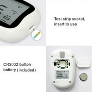Blood Glucose Monitor Kit, Blood Glucose Meter Glucometer Kit ,50 Glucometer Strips, 50 Lancets, Lancing Device, Carrying Case