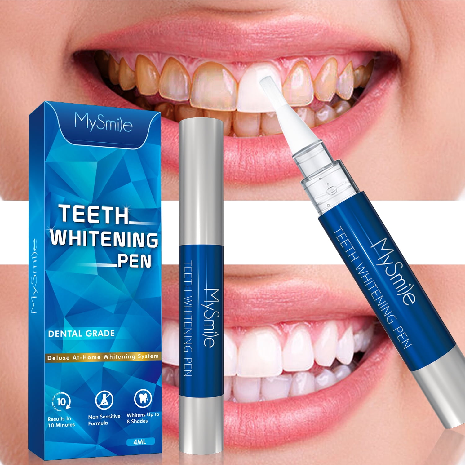 1PC MySmile 4ml 35CP Teeth Whitening Gel Pen Carbamide Peroxide Teeth