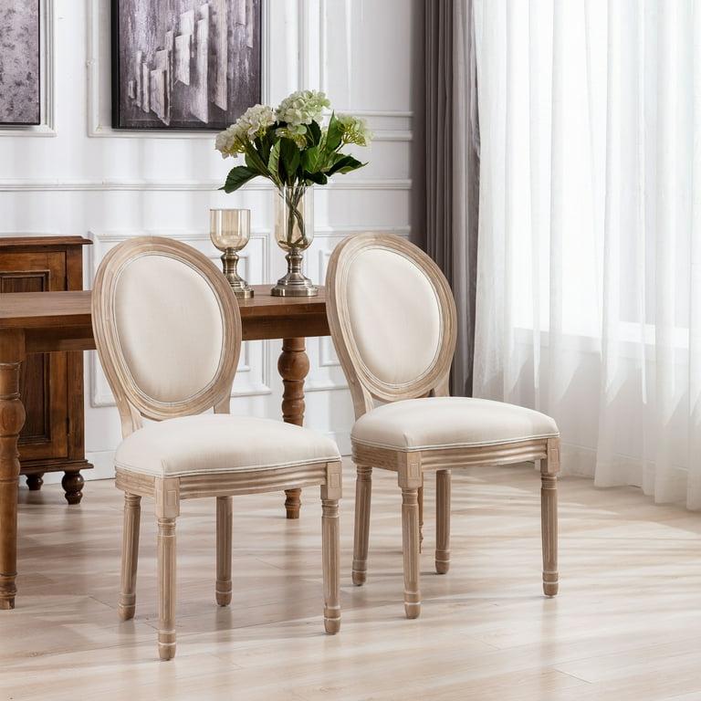 French Oval Back Dining Chairs