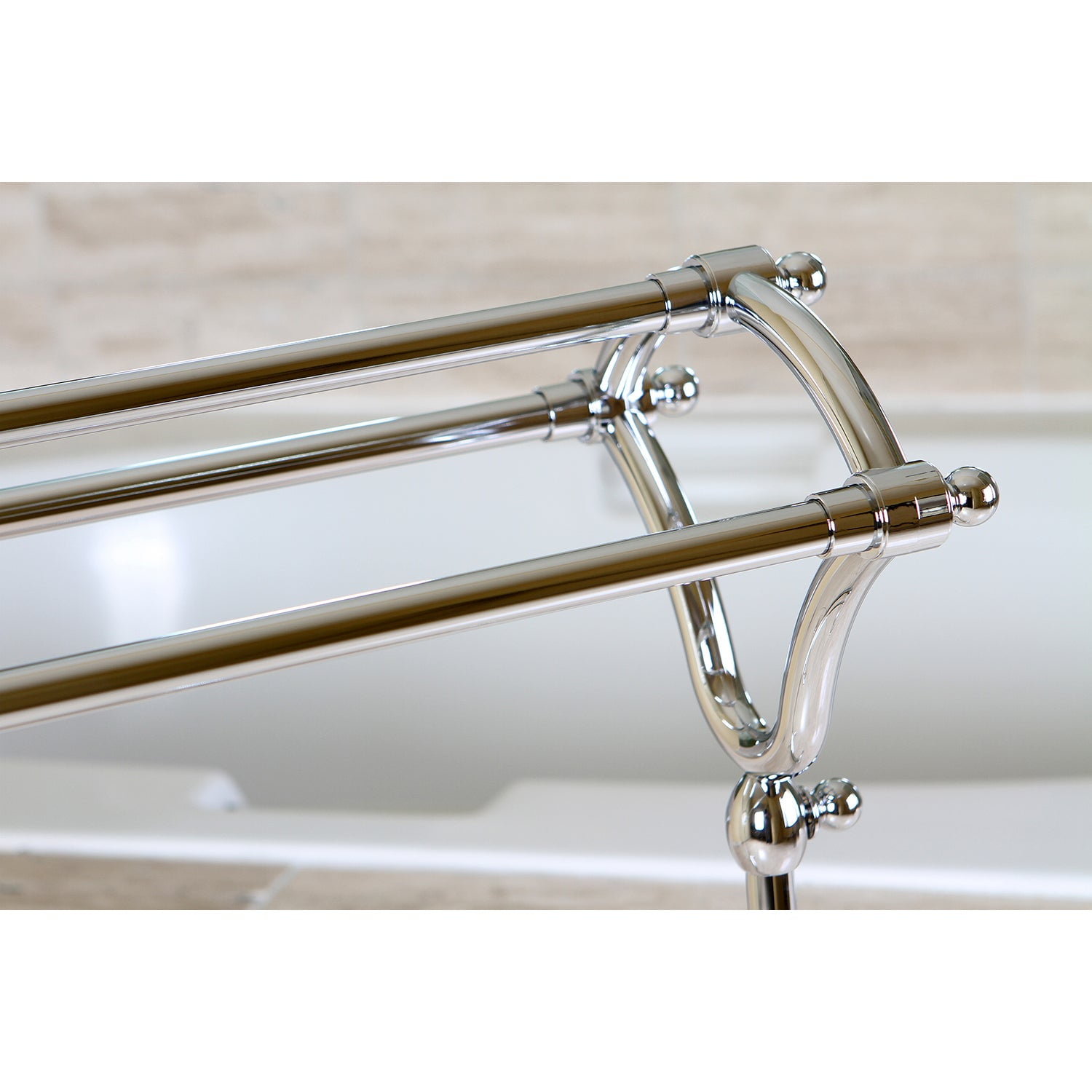 Kingston Brass Edenscape SCC2285 Pedestal Y-Type Towel Rack, Oil Rubbed Bronze