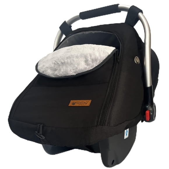 Funda de asiento de coche para bebés de invierno - Fundas de asiento de coche para bebé Escudo universal para clima frío, fundas de asiento de coche cálidas y acogedoras Toldo resistente al agua para