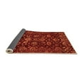 thumbnail image 2 of Ahgly Company Indoor Rectangle Oriental Orange Traditional Area Rugs, 4' x 6', 2 of 4