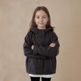 thumbnail image 7 of XXWXYD Girls Cargo Hooded Windbreaker Zip Up Long Sleeve Windproof Jacket Fall Thermal Outerwear for Kids Lightweight Cool Coats with Pockets, 7 of 7