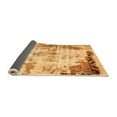 thumbnail image 2 of Ahgly Company Indoor Rectangle Abstract Orange Modern Area Rugs, 4' x 6', 2 of 4