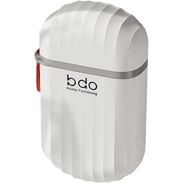 Jabonera de viaje con tapa hermética, pequeña y portátil, para viajes de negocios, color blanco clásico