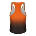 thumbnail image 4 of KPOPLK Mens Sports Fitness Basketball Men's Vest Fashion Leisure Home Sports Reduce Sleeveless Vest Top Sleeveless T Shirt(M,Orange), 4 of 5