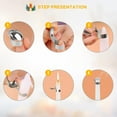 thumbnail image 4 of Candle Snuffer, 8 Pcs Automatic Candle Wick Snuffer Stopper, Automatic Swedish Candle Extinguisher Ring, Automatic Candle Extinguishers with Storage Box for Candle Lovers (Silver), 4 of 13