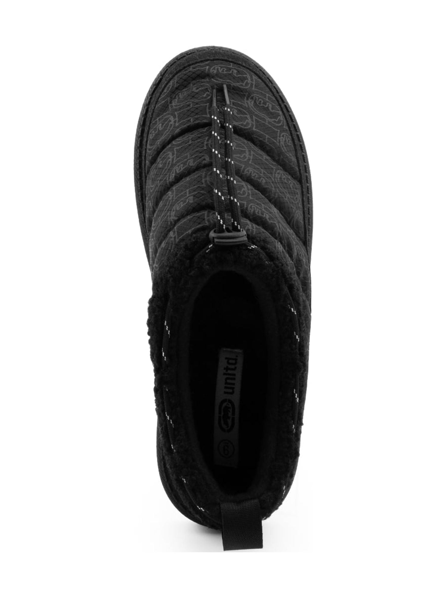 Ecko Cooper Men's Black Cozy Slip On