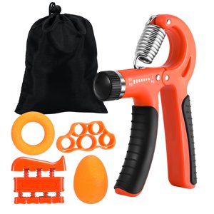 Hengguang 6-Piece Hand Grip Strengthener Kit, 22-132 Lbs