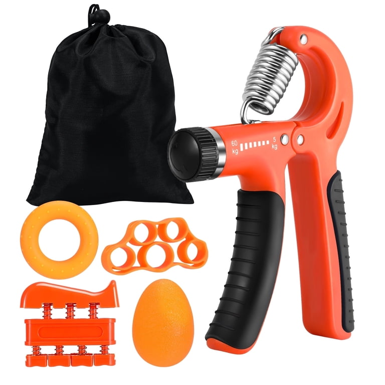Hengguang 6-Piece Hand Grip Strengthener Kit, 22-132 Lbs photo 1