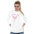 thumbnail image 5 of Celebrate Life Breast Cancer Support Women's Long Sleeve T Shirt Brisco Brands L, 5 of 6