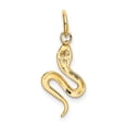 thumbnail image 3 of FB Jewels 14K Yellow Gold Solid Polished Snake Charm, 3 of 4