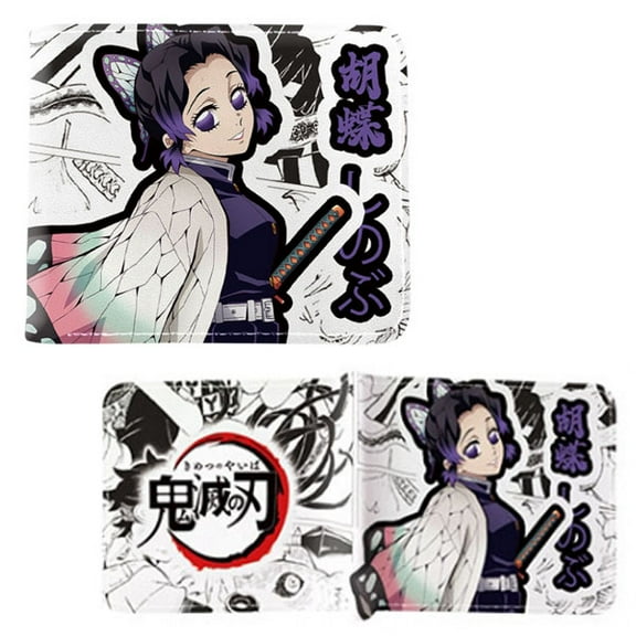 Shinobu Kocho Style A - Demon Slayer 4x5" Bi-Fold Wallet