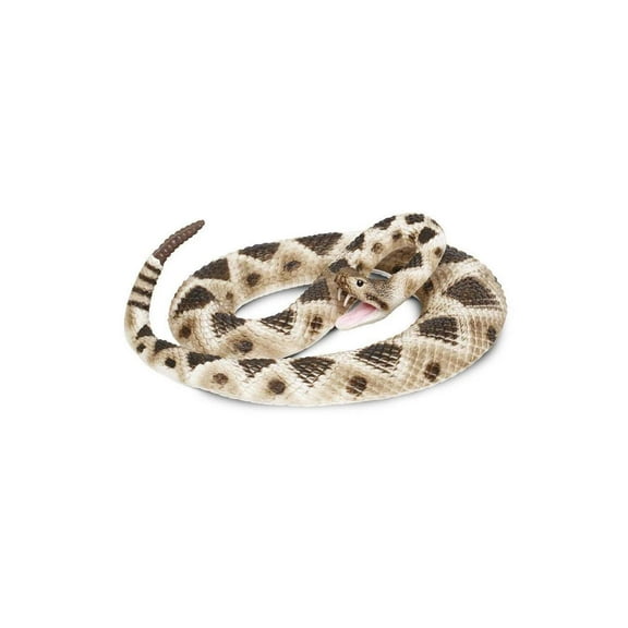 Safari Ltd. Eastern Diamondback Rattlesnake Figurine - Realistic 40" Model Figure - Educational Toy for Boys, Girls, and Kids Ages 18M 