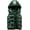 Dark Green, variant on YOUI-GIFTS Kids Winter Down Vest Hooded Vest Zip Windproof Padded Vest Jacket With Pockets