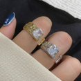 thumbnail image 4 of Anillo ajustable, regalo de joyería de aniversario y cumpleaños para mujeres y niñas, dorado., 4 of 5