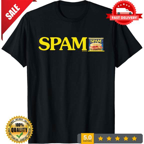 Reprint Rare Spam-Inspired Logo Unisex Tee S M L XL 2XL 3XL 4XL 5XL, NEW INSTOCK-TH78397