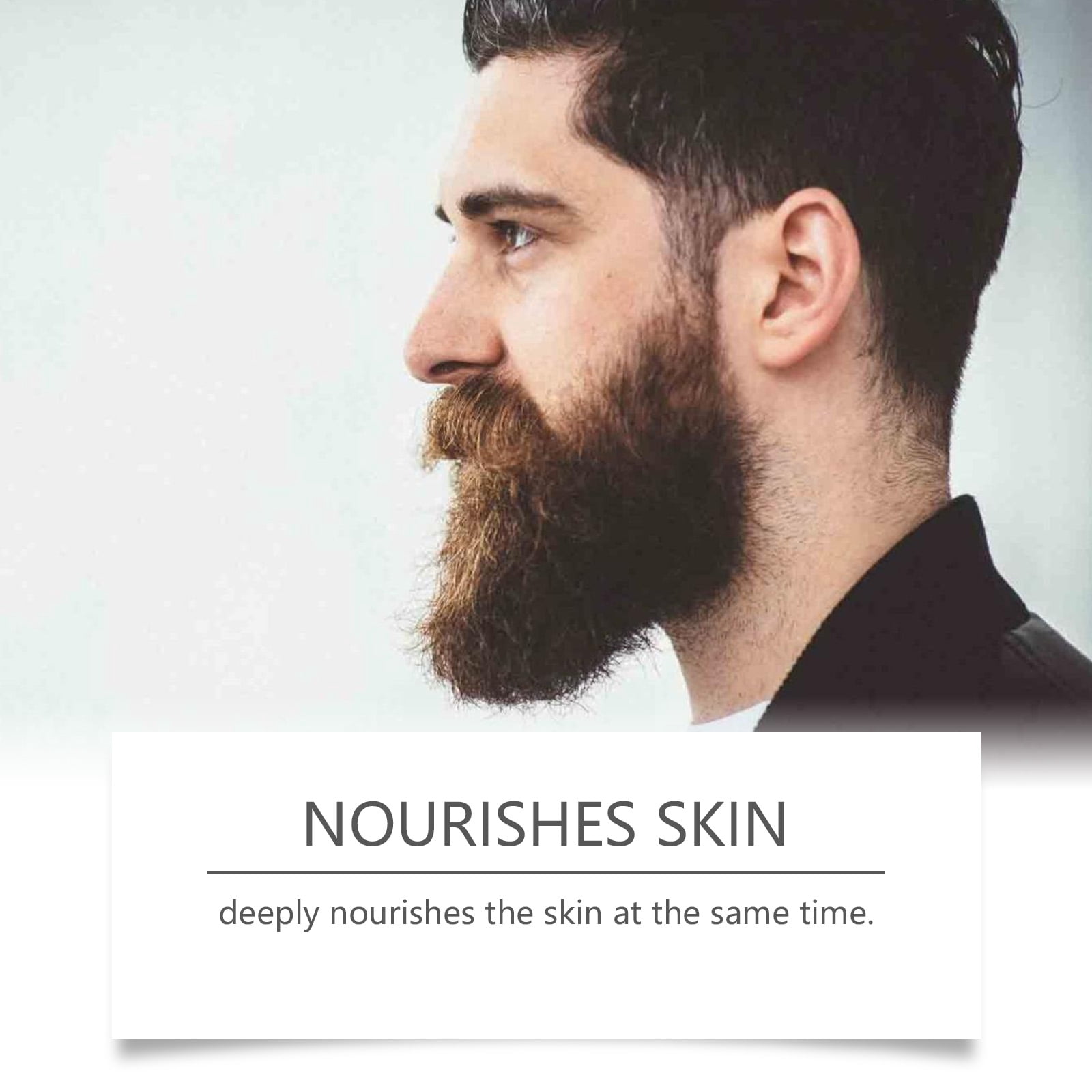Alvantor Beard Growth Serum Oil For Men With Collagen & Rosemary - 2 Fl. Oz, Moisturizing & Conditioning