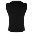 thumbnail image 4 of Rigardu tank tops men Men's Spring And Summer Daily Casual Sleeveless V Neck Vest T Shirt tank top for men Black + S, 4 of 5