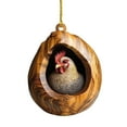 thumbnail image 1 of Animal Christmas Ornament Christmas Tree Animal Pattern 2D Acrylic Ornament Animal Decoration Seasonal For Christmas Tree Ceiling Christmas Keepsake Chandelier Hanging Garland Christmas Garland, 1 of 3